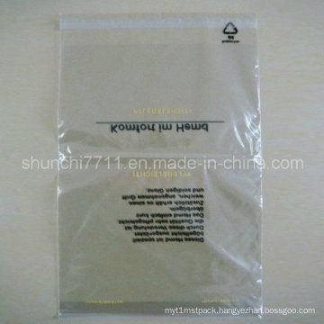 Flat OPP Plastic Bag with Adhesive Tape